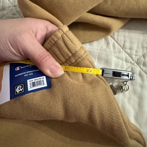 Champion Ladies Fleece Lined Joggers Tantalizing Tan NWT Size XXL - Picture 11 of 12